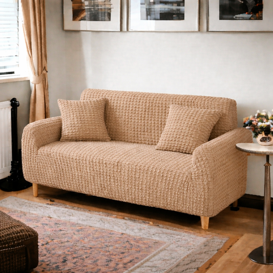Fitted Style Bubble Stuff Sofa Cover Skin