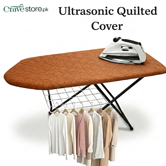 Copper ultrasonic quilted iron board cover customized dust proof cover for ironing board protection